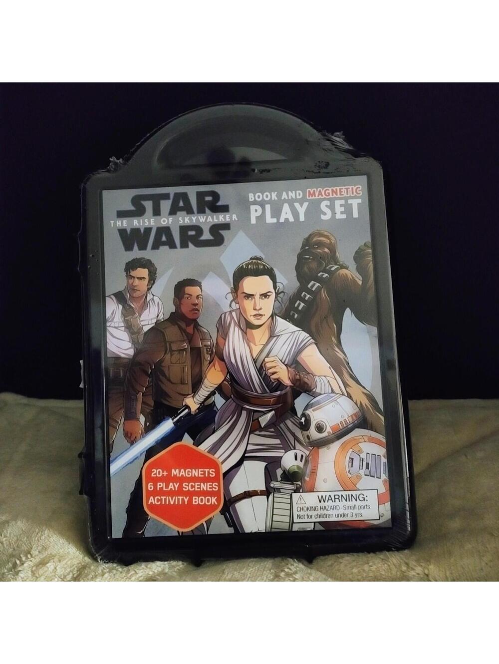 Star Wars The Rise Of Skywalker Activity Book & Magnetic Play Set In Wrapper